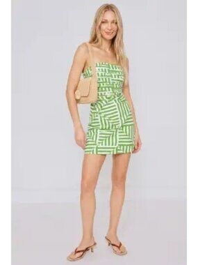 R-171. S/W/F Asymmetric Cutout Mini Dress